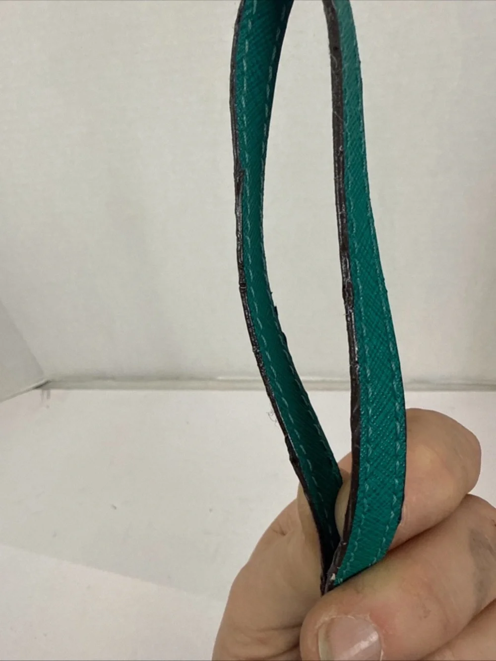 Michael Kors Teal Green Wristlet Wallet with Gold Logo